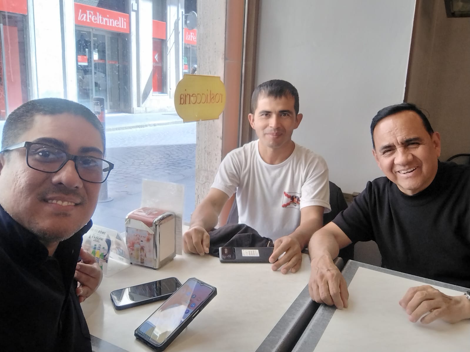 Momento di fraternità dei frati a Roma